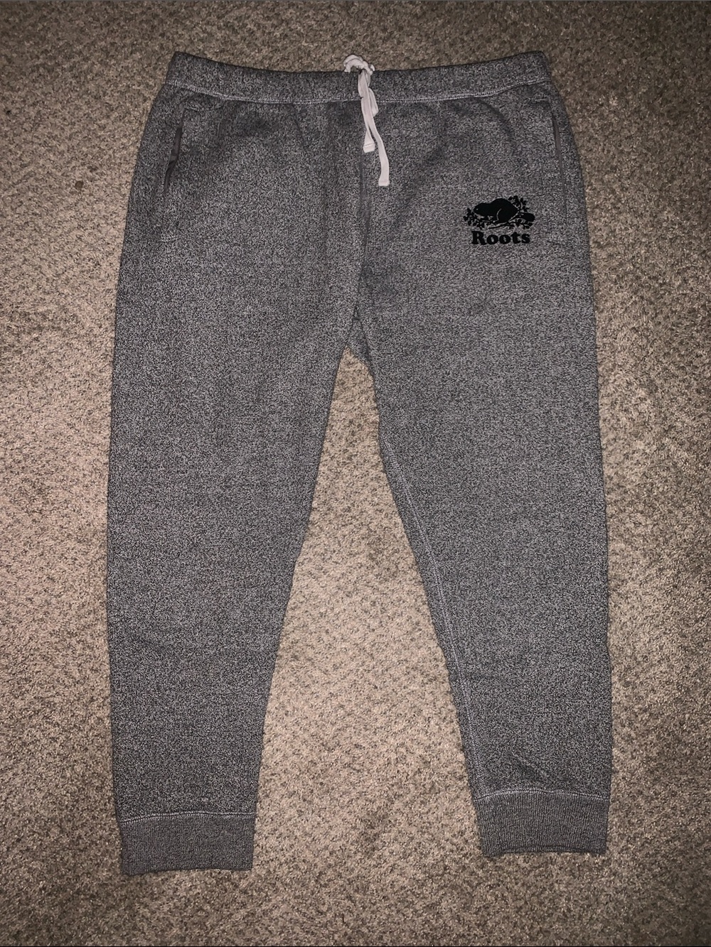 Roots Grey Heather Jogger Sweatpants
